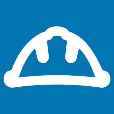 Kask kontur vektör simgesi