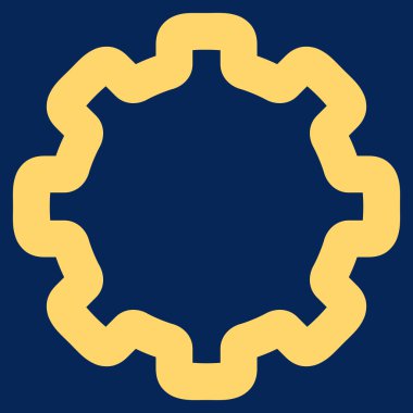 Karikatür kontur vektör simgesi