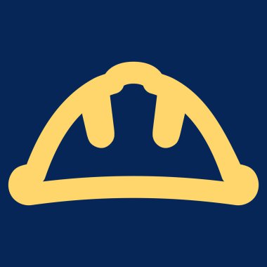 Kask kontur vektör simgesi