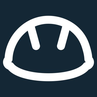 Kask kontur vektör simgesi