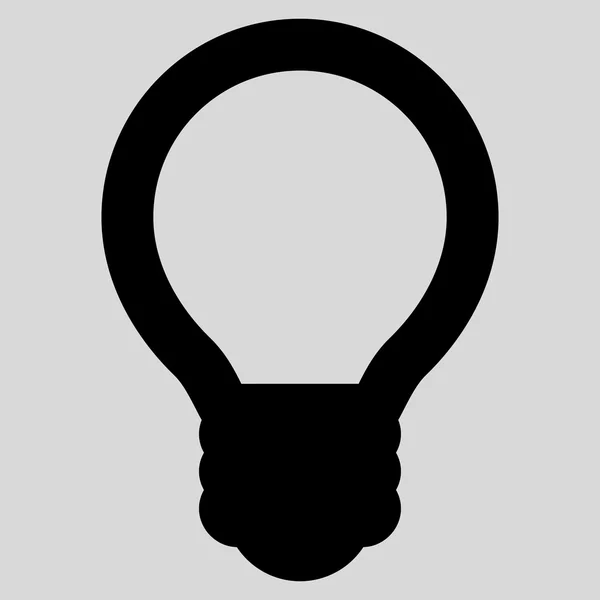 Light Bulb Stroke Vector Icon — Stock Vector