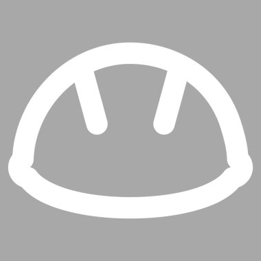 Kask kontur vektör simgesi