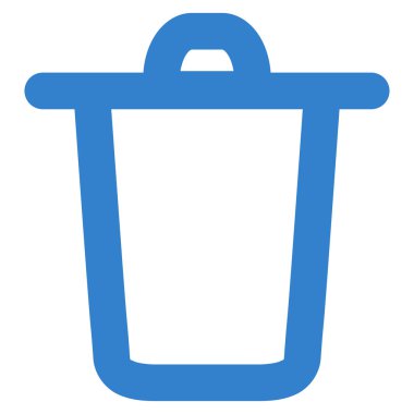 Kova kontur vektör simgesi