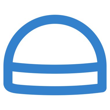 İşçisi kontur vektör simgesi