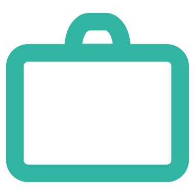 Servis talebi kontur vektör simgesi