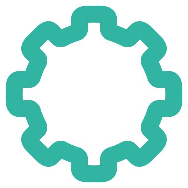 Karikatür kontur vektör simgesi