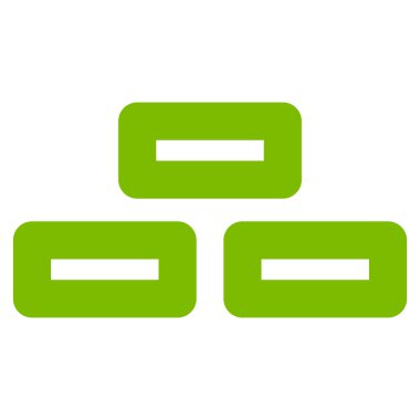 Tuğla kontur vektör simgesi