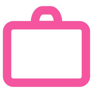 Servis talebi kontur vektör simgesi