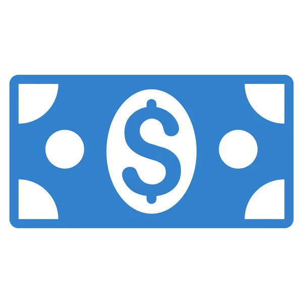 Dollar bankbiljet Flat Glyph pictogram — Stockfoto