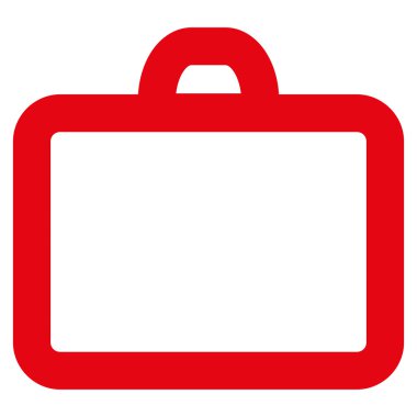 Servis talebi kontur vektör simgesi