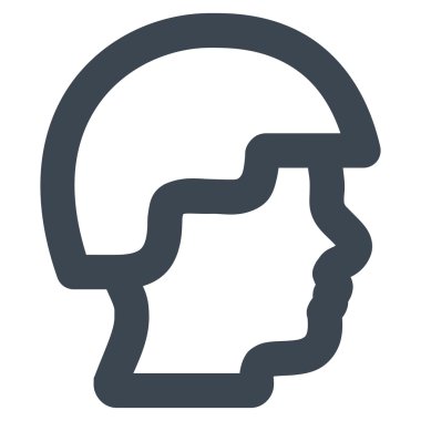 Asker Kafa vuruşu vektör simgesi