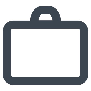 Servis talebi kontur vektör simgesi