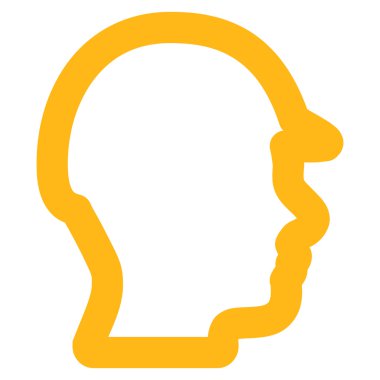 Vektör simgesini Oluşturucu kafa inme