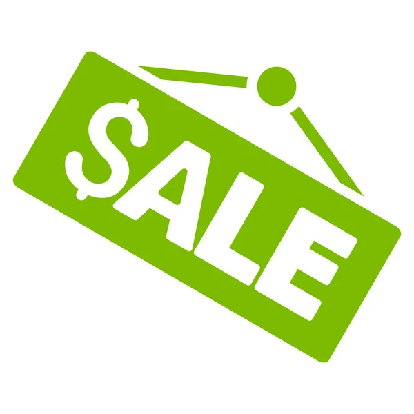 Sale Signboard Flat Glyph Icon — Stock Photo, Image