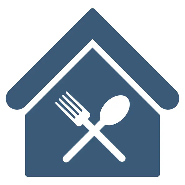 Icône vectorielle plate Food Court — Image vectorielle