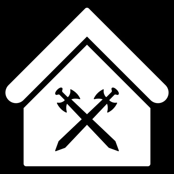 Guard Office platte Vector Icon — Stockvector