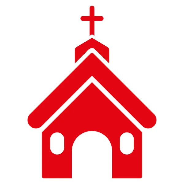 Kerk vlakke vector pictogram — Stockvector