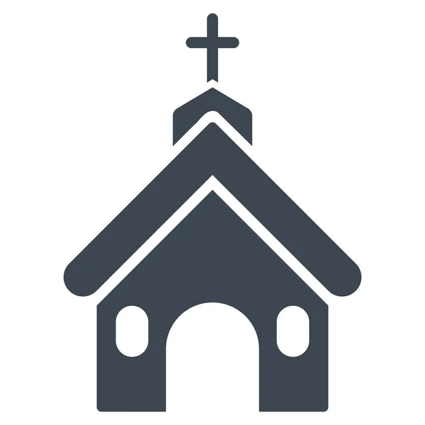 Εκκλησία επίπεδη διάνυσμα εικονίδιο — Διανυσματικό Αρχείο