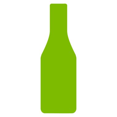 Bira Şişesi Düz Vektör Simgesi