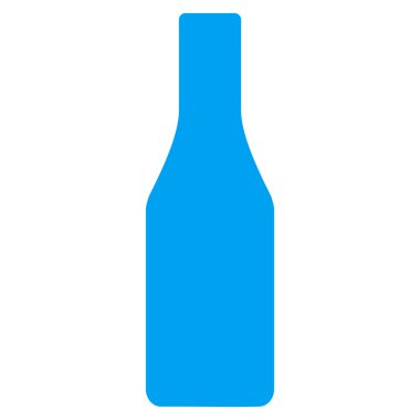 Bira Şişesi Düz Vektör Simgesi