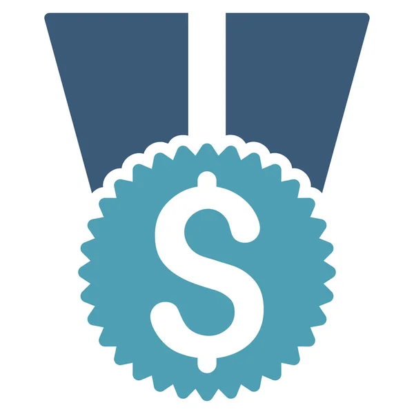 Geld Award platte Vector Icon — Stockvector