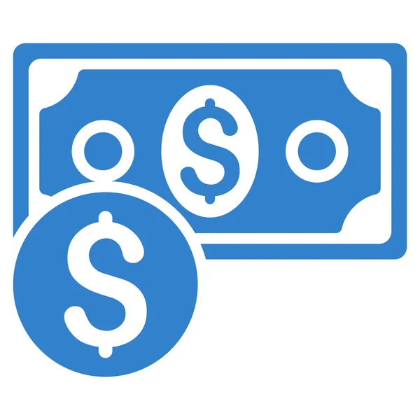 Dollar Cash Flat Vector Icon — Stock Vector