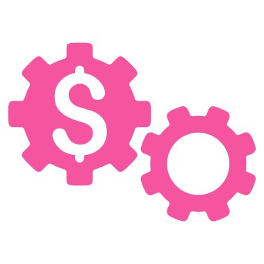 Mali vites düz vektör simgesi