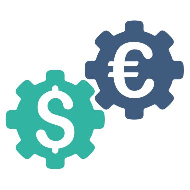 Mali mekanik düz vektör simgesi