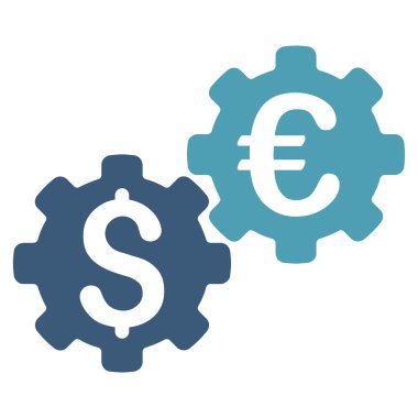 Mali mekanik düz vektör simgesi