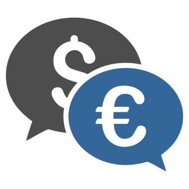 Döviz Alım işlemleri düz vektör simgesi