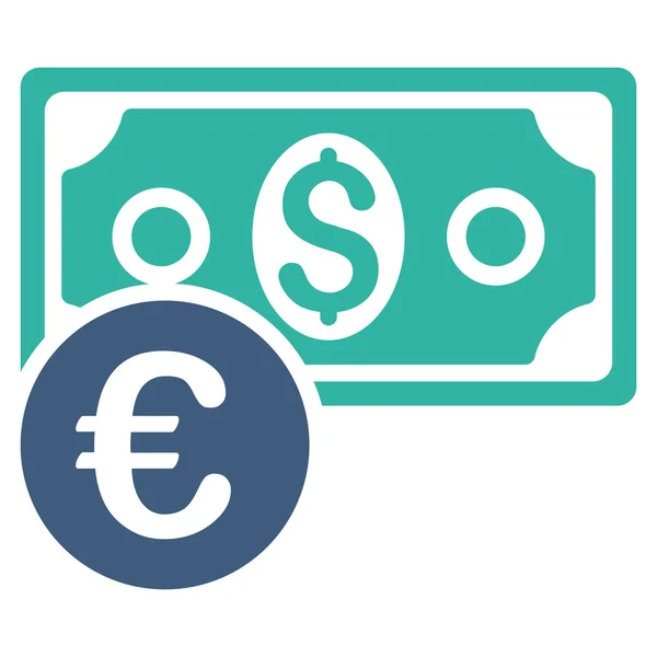 Valuta Cash platte Vector Icon — Stockvector