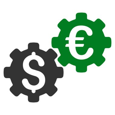 Mali mekanik düz vektör simgesi