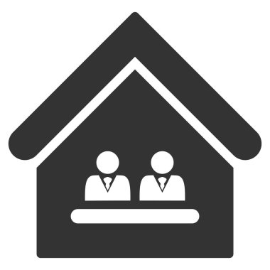 Tavuk Cafe düz vektör simgesi