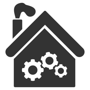 Tavuk Cafe düz vektör simgesi