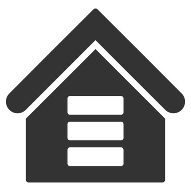 Tavuk Cafe düz vektör simgesi