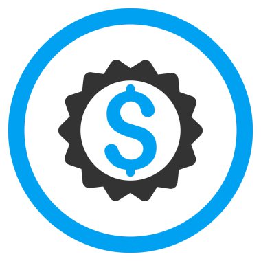 Mali mühür vektör simge yuvarlak