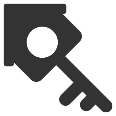 Realty Access düz vektör simgesi