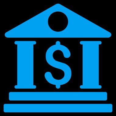 İş Merkezi düz vektör simgesi