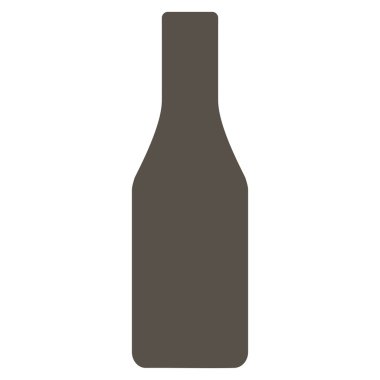 Bira Şişesi Düz Vektör Simgesi