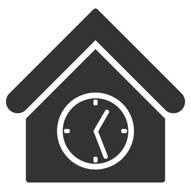 Tavuk Cafe düz vektör simgesi