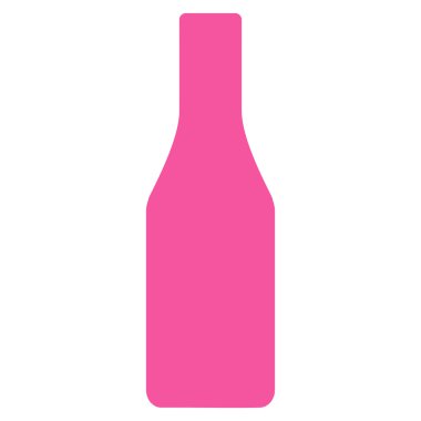 Bira Şişesi Düz Vektör Simgesi