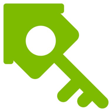 Realty Access düz vektör simgesi