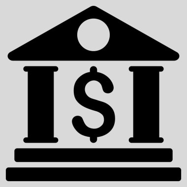 İş Merkezi düz vektör simgesi