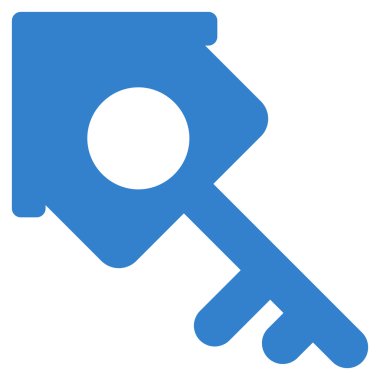 Realty Access düz vektör simgesi