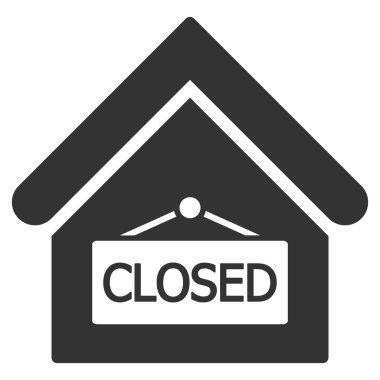 Tavuk Cafe düz vektör simgesi