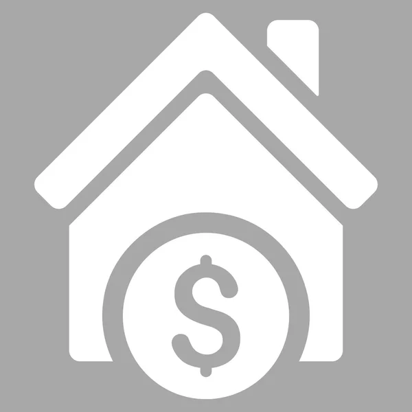 Home Price Flat Vector Icon — Stock Vector