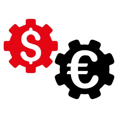 Uluslararası mali mekanik düz vektör simgesi