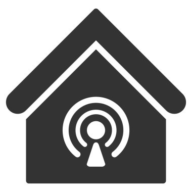 Tavuk Cafe düz vektör simgesi