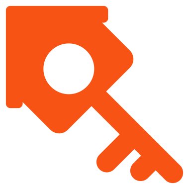 Realty Access düz vektör simgesi