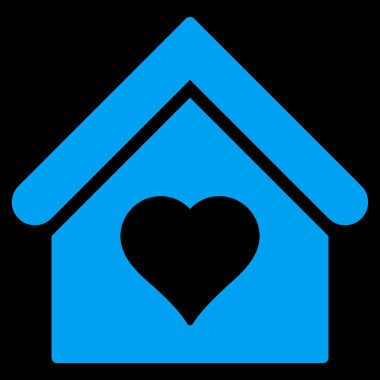 Tavuk Cafe düz vektör simgesi